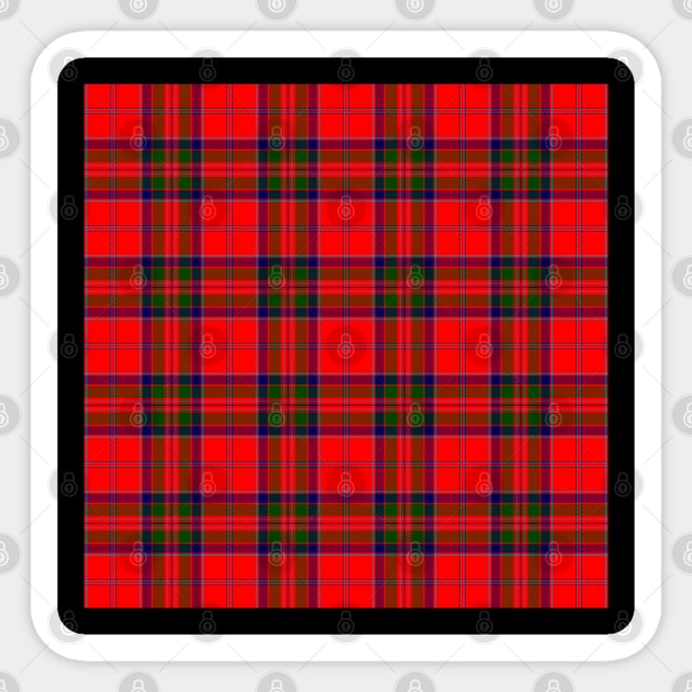 MacGillivray Modern Plaid Tartan Scottish Sticker by ScottishShop